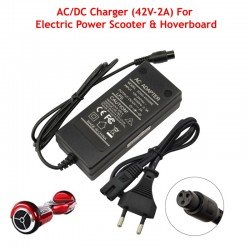 Charger 36V 2A 10S AC/DC Li-ion For Electric Power Scooter & Hoverboard