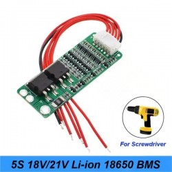 BMS 5S (21V 15A ) Lithium Battery Protection Module With Balance