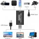 محول التقاط فيديو  – محول بمنفذ اتش دي ام اي إلى USB 3.0، مثالي للبث المباشر وتسجيل الألعاب والاجتماعات من يايزك