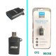 محول OTG نوع USB سي بتقنية او تي جي (ذكر) - USB نوع C (انثى) للابتوب والجوال - أسود