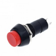 Multi-Color Plastic Push Switch On/Off Self-Lock 12mm 2pin