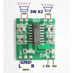 Mini Digital Amplifier Board Module (PAM8403) DC-5V Class D