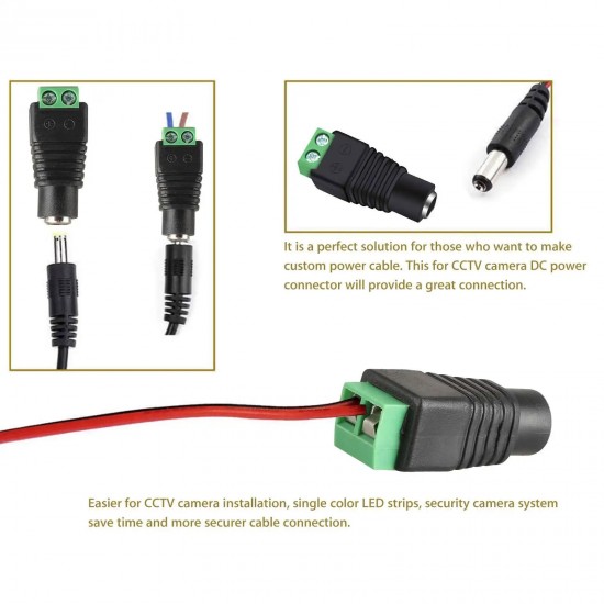DC Jack Adapter Female with Terminal Block DC Jack Adapter Female with Terminal Block