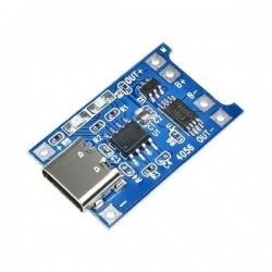 BMS 1S TP4056 (5V – 1A) Lithium Battery Charger Board ( Type C ) With Protection
