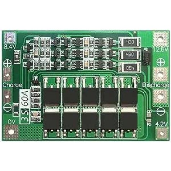 BMS 3S/60A 12.6VOLT WITH BALANCE BMS 3S/60A 12.6VOLT WITH BALANCE