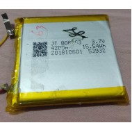 بطارية ليثيوم بوليمر (LiPo) قابلة لإعادة الشحن – 3.7 فولت، 4200 مللي أمبير، موديل 4085106