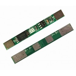 BMS 1S (3.7V -3A) Lithium Battery Protection Board with Solder Belt