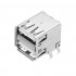 USB Connector on PCB “A” Type Female -Through Hole- 2 Port 8pin
