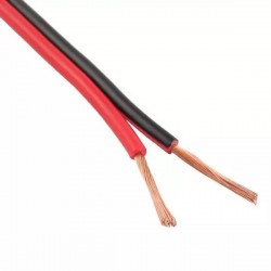 Speaker Wire 2Cx1mm 1Meter Red & Black