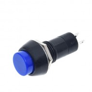 Multi-Color Plastic Push Switch On/Off Self-Lock 12mm 2pin