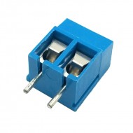Terminal Block 2 Pins Blue CY300