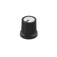 Potentiometer Cap Plastic White