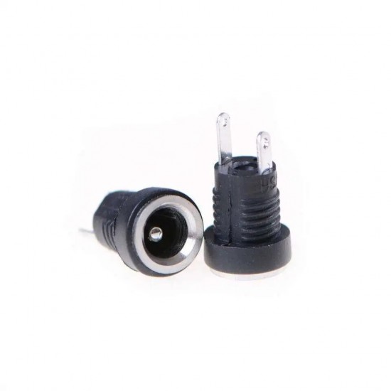 DC Power Connector Female Socket 2 Pin